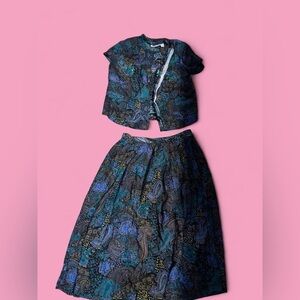 Easton Park Paisley Blouse & skirt set